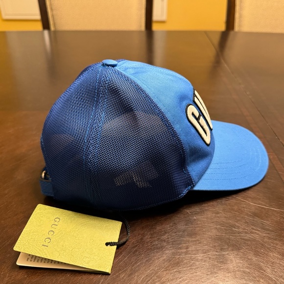 New Authentic Gucci Logo Baseball Hat Size L - Picture 6 of 16